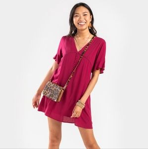 Boho shirt dress
